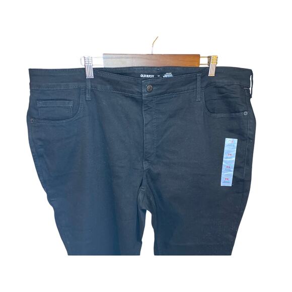 Old Navy Rockstar Super Skinny High Rise Dark Wash Jeans Plus Size 24 - Picture 3 of 7